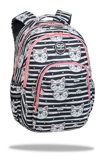 Plecak szkolny dla dziewczynki Coolpack Patio kot dwukomorowy CoolPack