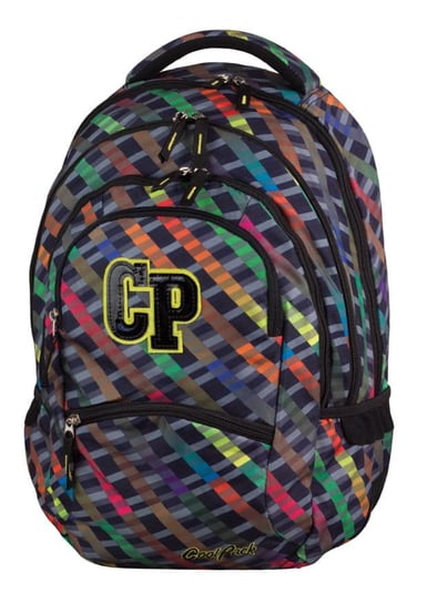Plecak szkolny dla dziewczynki czarny CoolPack Collage czterokomorowy CoolPack