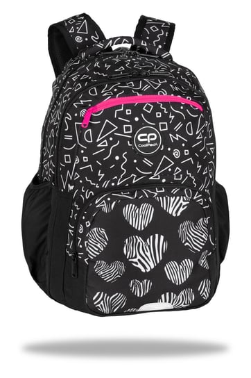 Plecak szkolny dla dziewczynki czarny CoolPack dwukomorowy CoolPack