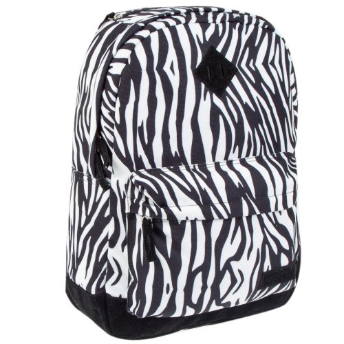 Plecak szkolny dla dziewczynki czarny Starpak zebra jednokomorowy Starpak