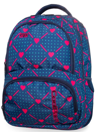 Plecak szkolny dla dziewczynki granatowy CoolPack trzykomorowy CoolPack