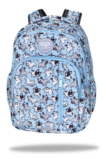 Plecak szkolny dla dziewczynki jasnoniebieski CoolPack dwukomorowy CoolPack