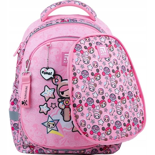 Plecak szkolny dla dziewczynki klas 1-3 Kite Tokidoki dwukomorowy KITE