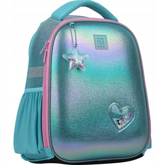 Plecak szkolny dla dziewczynki lazurowy KITE jednokomorowy KITE