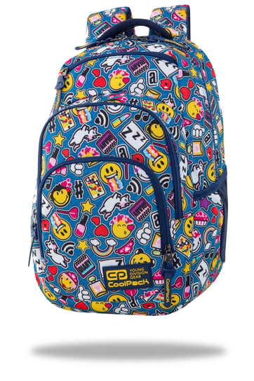 Plecak szkolny dla dziewczynki niebieski CoolPack  dwukomorowy CoolPack