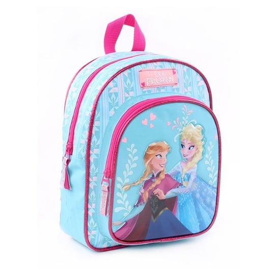 Plecak szkolny dla dziewczynki niebieski Frozen - Kraina Lodu Kraina Lodu jednokomorowy Frozen - Kraina Lodu