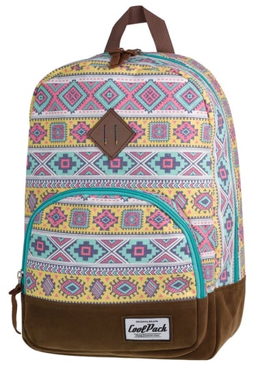 Plecak szkolny dla dziewczynki, orient, jasnobrązowy, Classic Aztec 72045CP CoolPack CoolPack