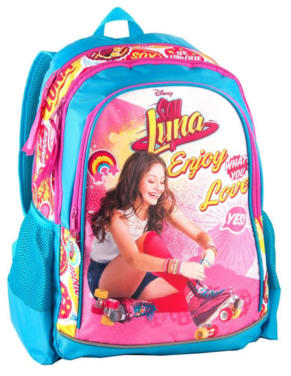 Plecak szkolny dla dziewczynki Paso Soy Luna dwukomorowy Paso