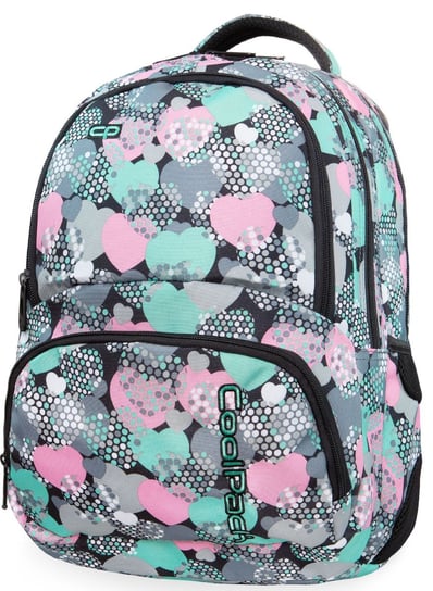 Plecak szkolny dla dziewczynki różnokolorowy CoolPack trzykomorowy CoolPack