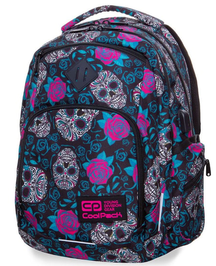Plecak szkolny dla dziewczynki różnokolorowy CoolPack wielokomorowy CoolPack