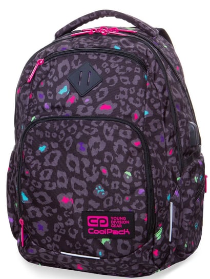 Plecak szkolny dla dziewczynki różnokolorowy CoolPack wielokomorowy CoolPack