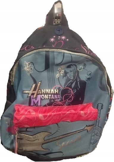 Plecak szkolny dla dziewczynki różnokolorowy Disney Hannah Montana bajkowy Disney
