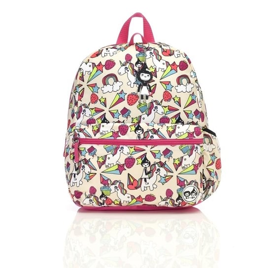 Plecak szkolny dla dziewczynki różnokolorowy Zip & Zoe Zip & Zoe