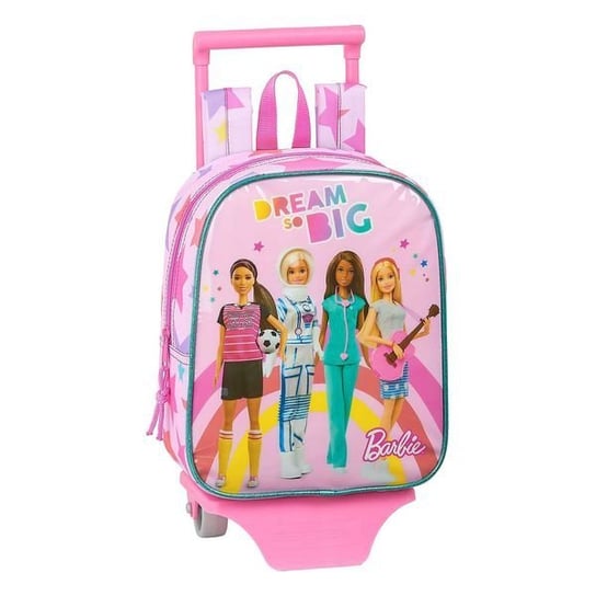 Plecak szkolny dla dziewczynki różowy Barbie Dreamer jednokomorowy Barbie