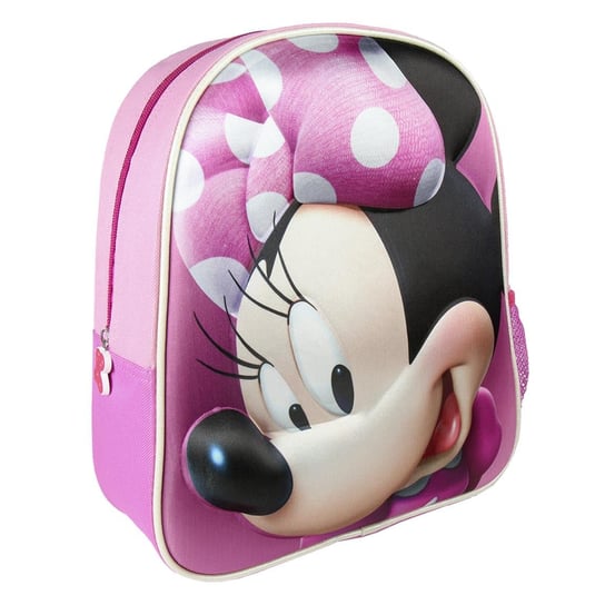 Plecak szkolny dla dziewczynki różowy Cerda Myszka Minnie jednokomorowy Cerda