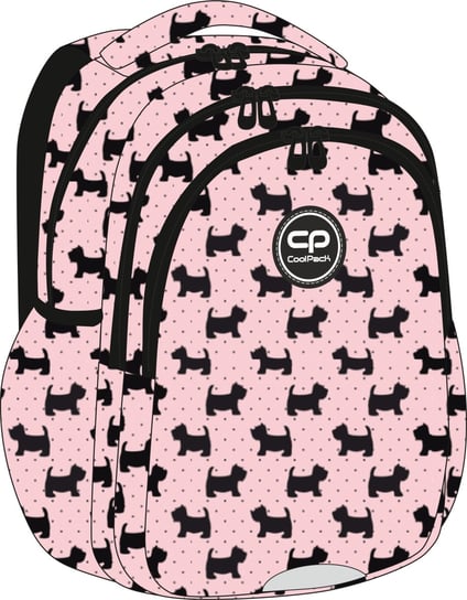 Plecak szkolny dla dziewczynki różowy CoolPack dwukomorowy CoolPack