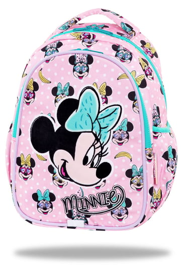 Plecak szkolny dla dziewczynki różowy CoolPack Myszka Minnie dwukomorowy CoolPack