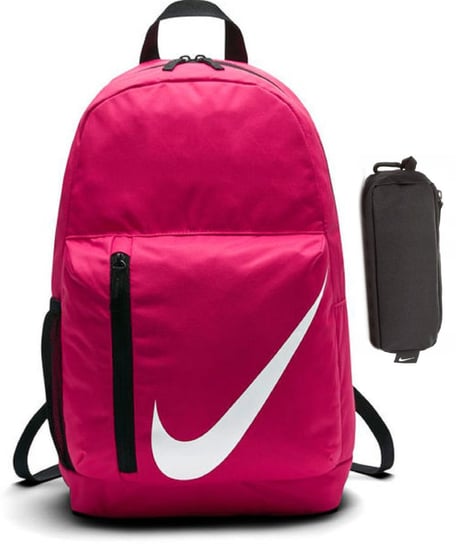 Plecak szkolny dla dziewczynki różowy  dwukomorowy Nike