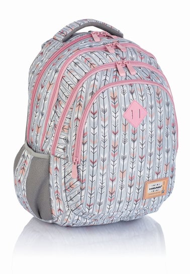 Plecak szkolny dla dziewczynki różowy Head czterokomorowy Head
