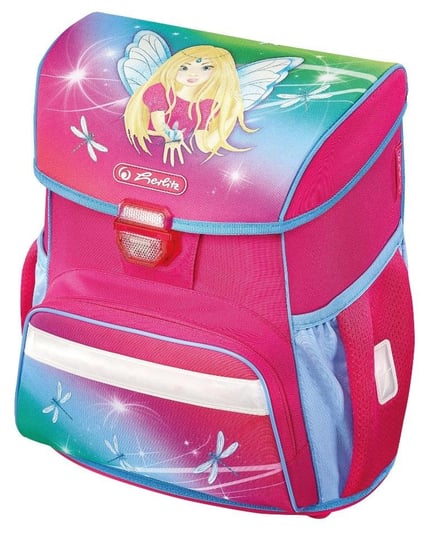 Plecak szkolny dla dziewczynki różowy Herlitz Loop Rainbow jednokomorowy Herlitz