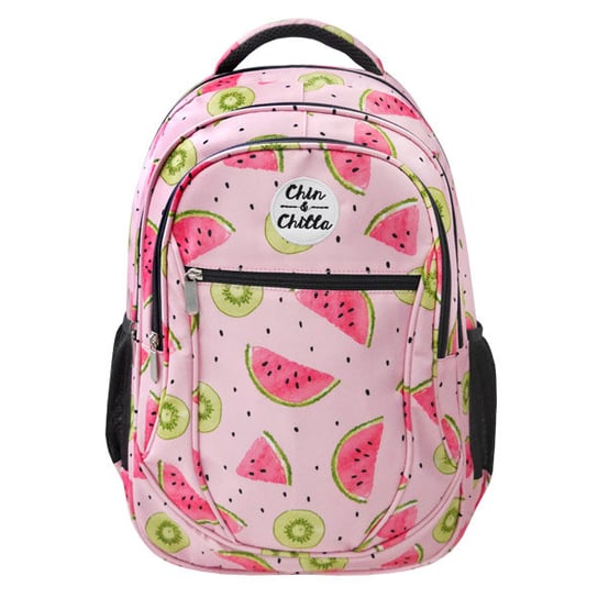 Plecak szkolny dla dziewczynki różowy Incood Arbuzy dwukomorowy incood
