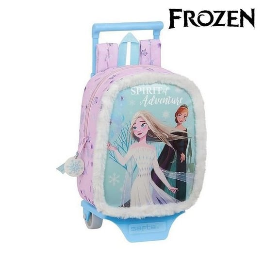 Plecak szkolny dla dziewczynki różowy Kraina Lodu jednokomorowy Frozen
