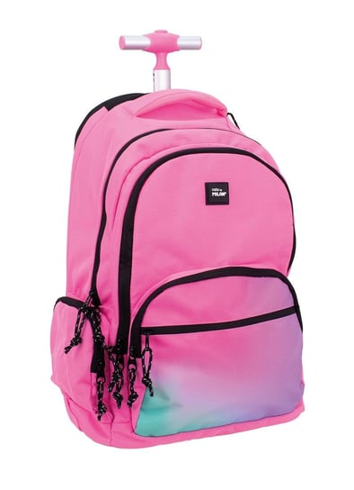 Plecak szkolny dla dziewczynki różowy na kółkach Milan Polska