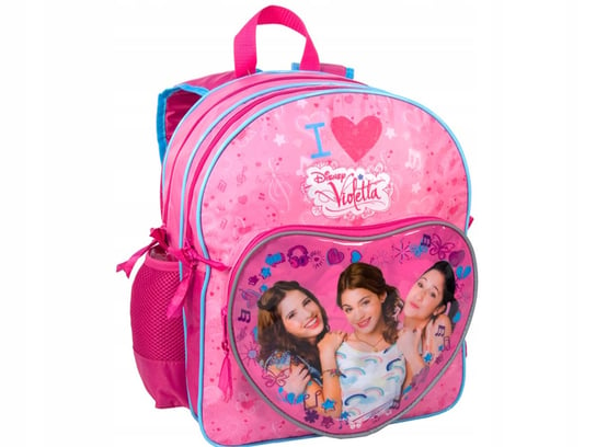 Plecak szkolny dla dziewczynki różowy Paso Violetta jednokomorowy Paso