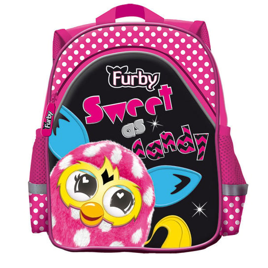 Plecak szkolny dla dziewczynki różowy St.Majewski Furby jednokomorowy Furby