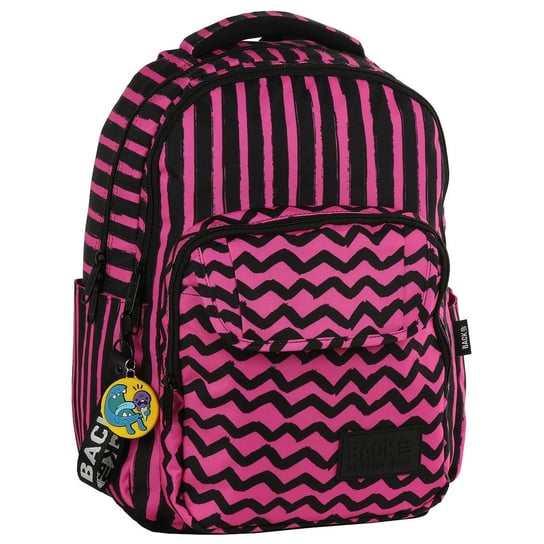 Plecak szkolny dla dziewczynki różowy Starpak trzykomorowy Starpak