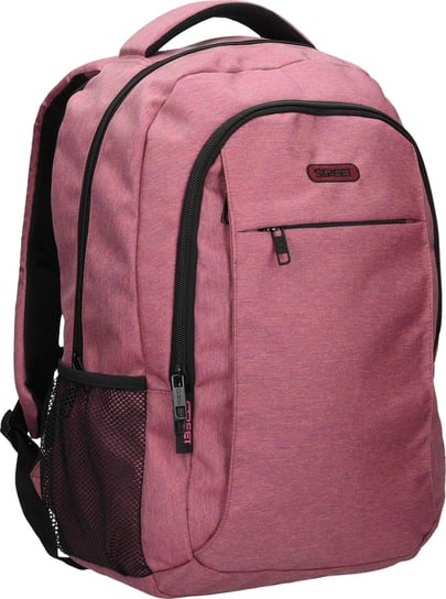 Plecak szkolny dla dziewczynki różowy Street jednokomorowy Street