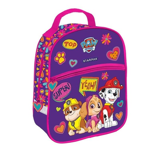 Plecak szkolny dla dziewczynki Starpak Psi Patrol jednokomorowy Starpak