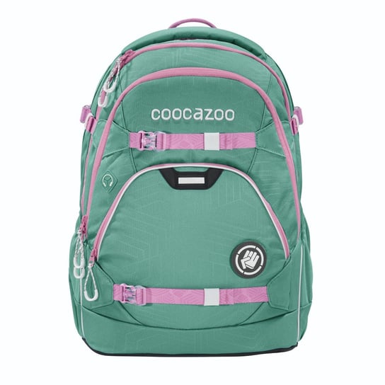 Plecak szkolny dla dziewczynki zielony Coocazoo dwukomorowy Coocazoo
