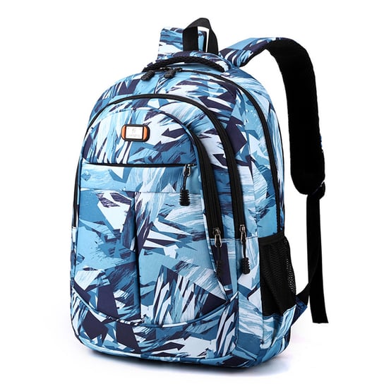 Plecak szkolny miejski turystyczny w niebieski wzory Inna marka