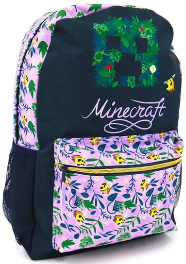 Plecak Szkolny MINECRAFT Creeper Kwiaty Pszczoły Inna marka
