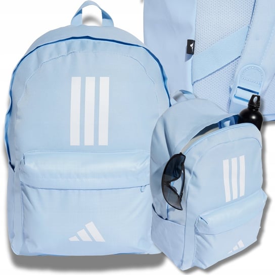 Plecak szkolny młodzieżowy adidas dla dziewczynki chłopca sportowy pojemny Adidas