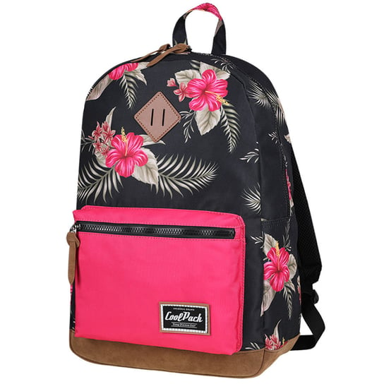 Plecak szkolny młodzieżowy Coolpack Grasp Tropical Jungle 99969CP kwiaty jednokomorowy CoolPack