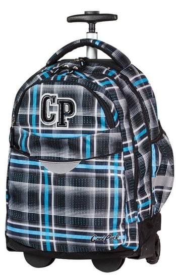 Plecak szkolny młodzieżowy CoolPack kratka na kółkach CoolPack