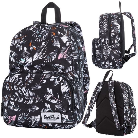 Plecak szkolny młodzieżowy Coolpack Slight Light Noir 51417CP C12165 jednokomorowy CoolPack