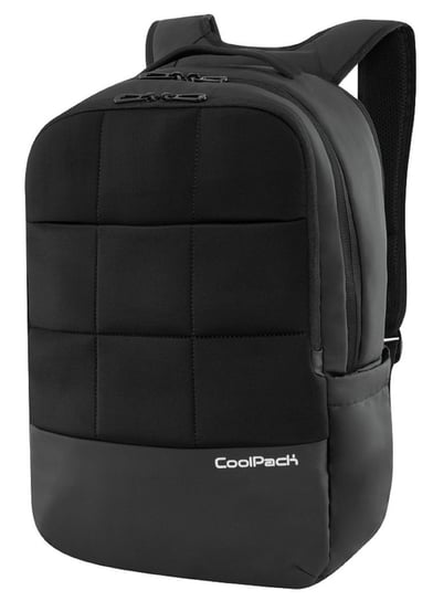Plecak szkolny młodzieżowy czarny CoolPack trzykomorowy CoolPack