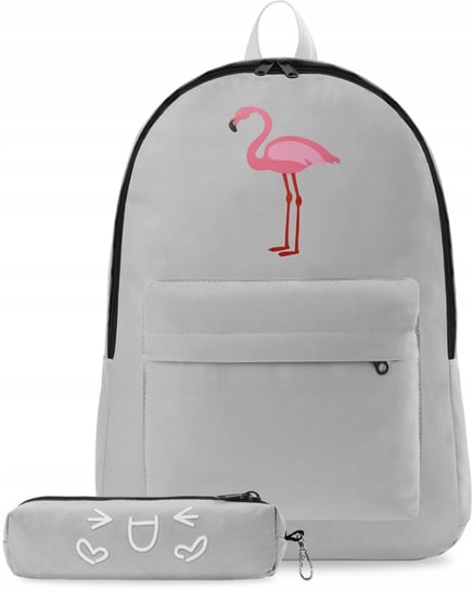 Plecak szkolny młodzieżowy damski + piórnik 2W1 Inna marka