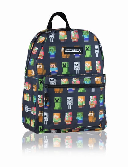 Plecak szkolny młodzieżowy dla chłopca i dziewczynki Astra Minecraft Multi Character jednokomorowy Astra