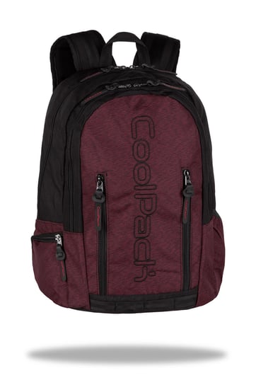 Plecak szkolny młodzieżowy dla chłopca i dziewczynki bordowy CoolPack dwukomorowy CoolPack
