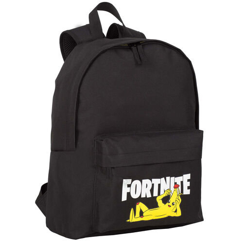Plecak szkolny młodzieżowy dla chłopca i dziewczynki czarny Fortnite Banana Crazy jednokomorowy Inna marka