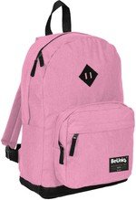 Plecak szkolny młodzieżowy dla dziewczynki różowy BeUniq jednokomorowy BeUniq