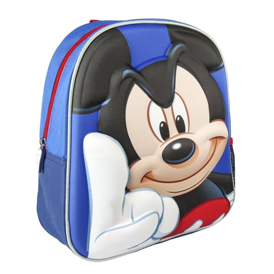 Plecak szkolny młodzieżowy niebieski Cerda Myszka Miki i Przyjaciele 3D jednokomorowy Cerda