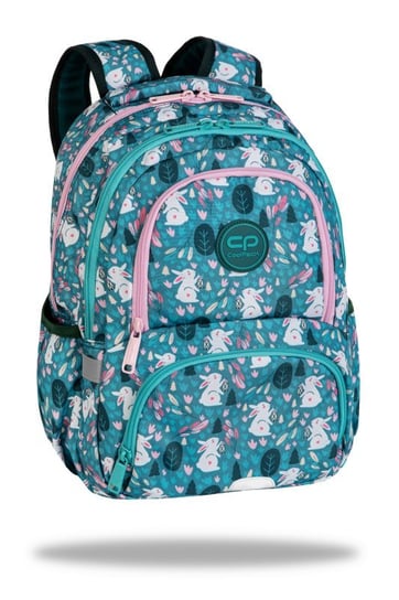 Plecak szkolny młodzieżowy niebieski CoolPack Spiner Termic Princess E01536 trzykomorowy króliczki CoolPack