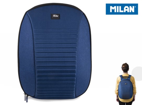 Plecak szkolny młodzieżowy niebieski Milan Igloo jednokomorowy Milan