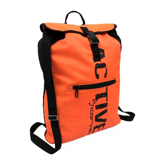 Plecak szkolny młodzieżowy pomarańczowy CORVET jednokomorowy CORVET