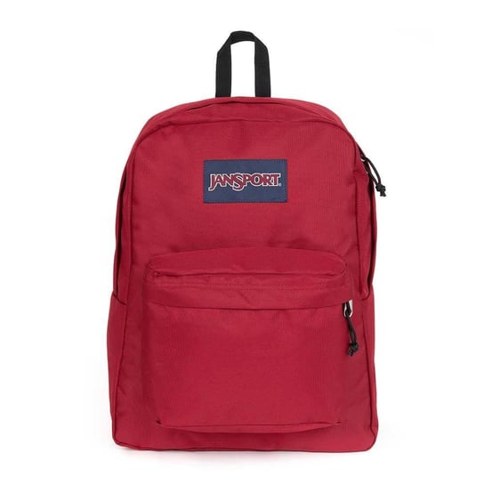 Plecak szkolny sportowy dla dzieci, gładki, czerwony, JanSport JanSport